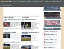 Tablet Screenshot of osoccer.com